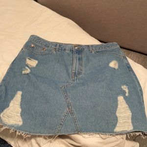 Jean skirt